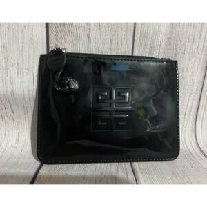 Givenchy Parfums Toiletry Logo Cosmetic Pouch Travel Pouch Clutch Black